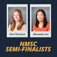 Two CHA Seniors Named National Merit Semifinalists