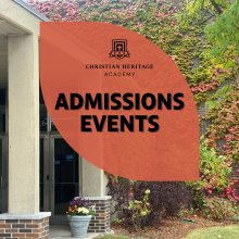 Fall & Winter Admissions Events at CHA